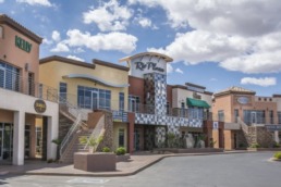 Commercial real estate photography of Rio Plaza in St. George