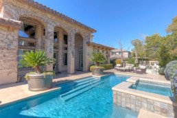 Real estate photography of a luxury home in Henderson, Nevada